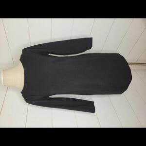 J Crew Medium petite black mini shift little black dress. LBD